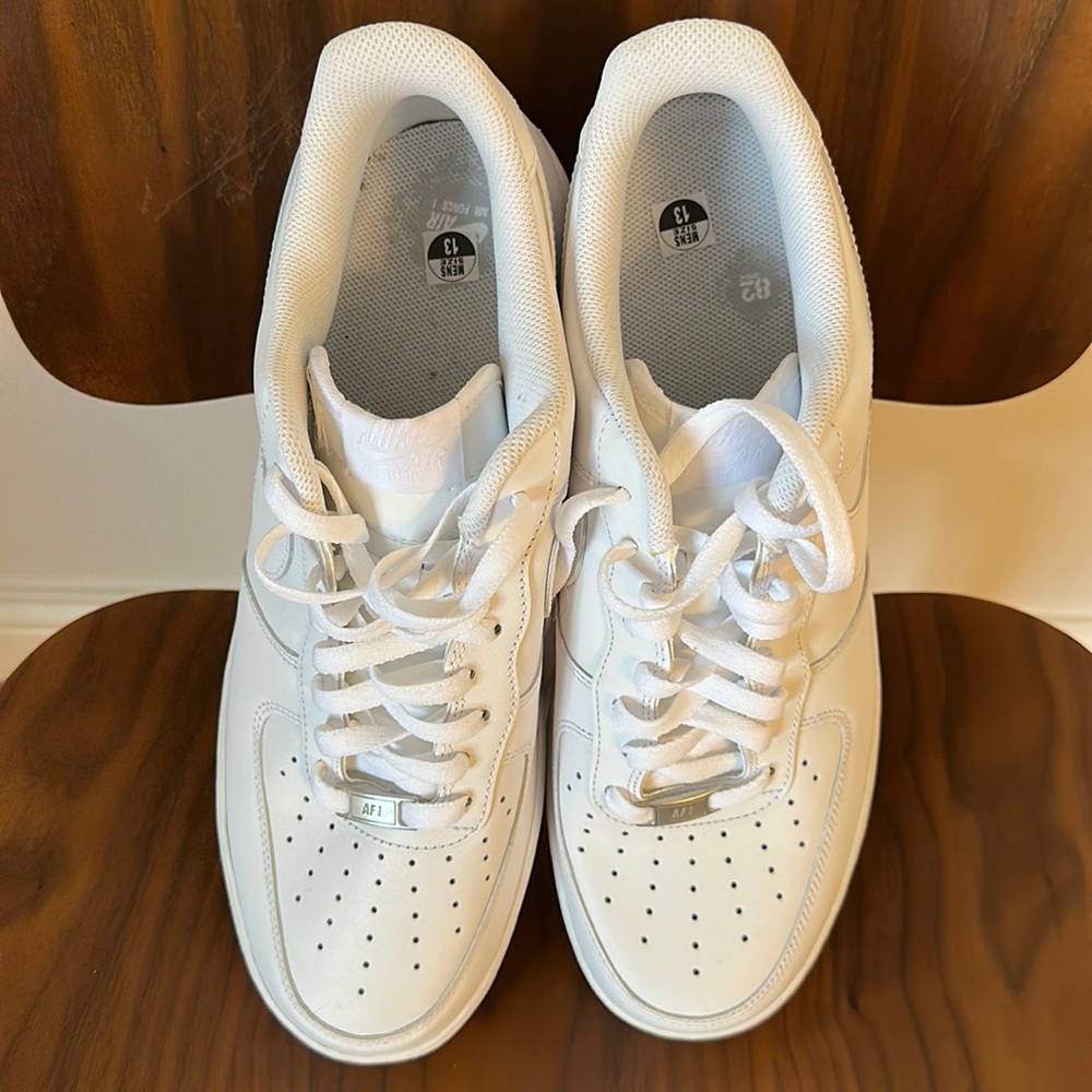 Nike all white men sneakers
